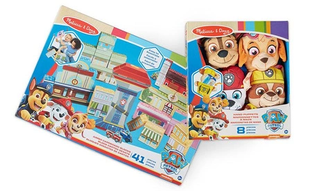Pacynki na rękę Psi Patrol Melissa & Doug 33269 zestaw 4 pacynek