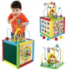 Drewniana Edukacyjna kostka Sześcian 5w1 Viga Toys Activity Box Montessori