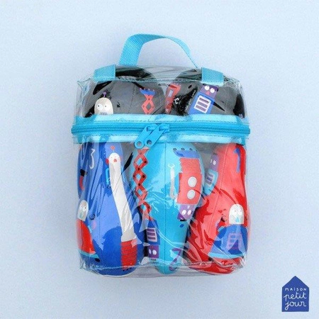 Kręgle dla dzieci, seria Roboty | Maison Petit Jour®