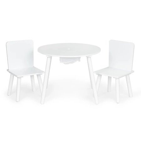 Stół stolik +2 krzesła meble dla dzieci komplet Ecotoys