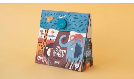 Drewniana układanka Sawanna - Mój Drewniany Świat | Londji®