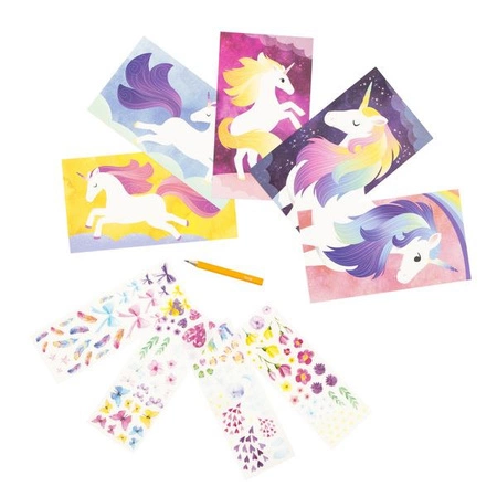 Tiger Tribe Zestaw z Folią Transferową - Jednorożce