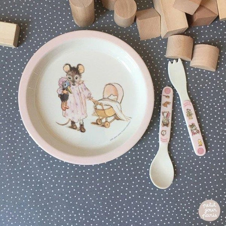 Talerzyk deserowy fi 18 cm Ernest i Celestyna | Petit Jour Paris®