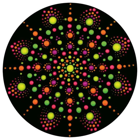 Zestaw kreatywny Malowanie kropkami Dots painting I love creativity 8+, Janod