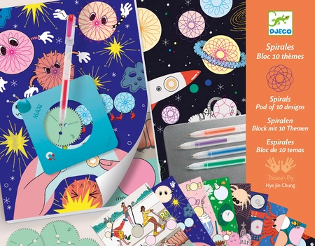 Zestaw artystyczny SPIRALE MOTYWY DJ08736