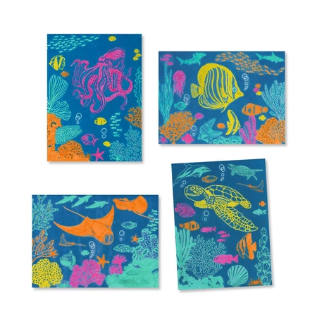 Zestaw artystyczny cyjanotypia OCEAN DJ09353