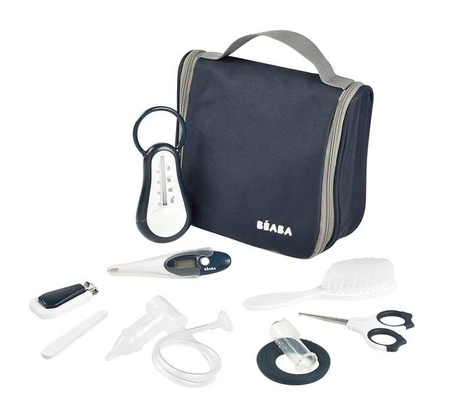 Beaba Kosmetyczka z 9 akcesoriami do pielęgnacji niemowląt night blue
