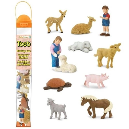 Safari Ltd. Zestaw Figurek - Małe Zwierzątka z Mini Zoo