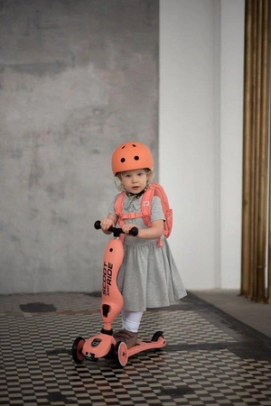 SCOOTANDRIDE Kask XXS-S dla dzieci 1-5 lat Rose