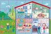 Puzzle w kartonowym domku Apli Kids - W domu 3+