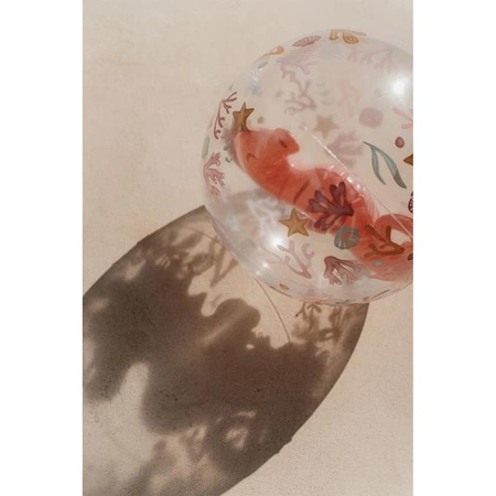 Little Dutch Piłka plażowa 3D Pink Ocean Dreams 2012397