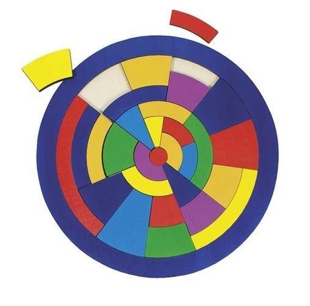 Puzzle kręgi, 29 el.