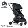 MINI by Easywalker Buggy TURN Kompaktowy wózek spacerowy z obrotowym siedziskiem 360° Oxford Black (z osłoną przeciwdeszczową w zestawie)