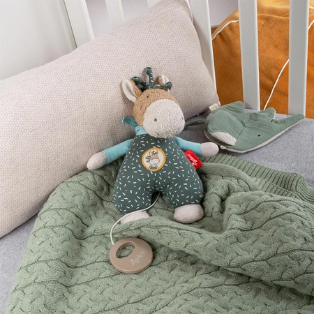 Pierwsza przytulanka z pozytywką Konik maskotka zabawka dla dzieci sigikid