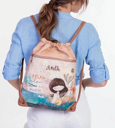 Worek - plecak ze sznurkami | Anekke® Mediterranean