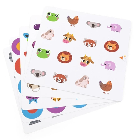 Viga Memory Gra Pamięciowa Zgadnij Obrazki 10 Kart Montessori