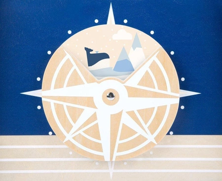 Chodzik dla dzieci pchacz mobilny Wieloryb 11608- Small Foot, zabawki dla najmłodszych