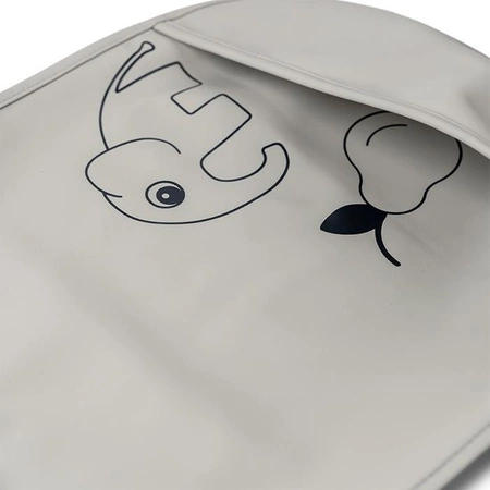 Done by Deer Śliniak z Kieszonką 2szt Grey