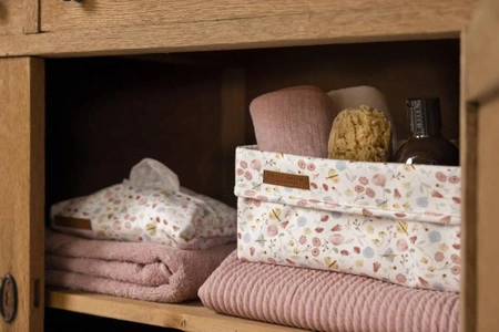 Little Dutch Otulacze 70 x 70 cm (2 szt.) Pure Pink Blush / Flowers & Butterflies TE50321455