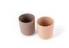 TINY BIObased Kubek dla dzieci 2 szt Mocca/Nude