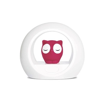 Zazu LOU Lampka Nocna Sowa Pink