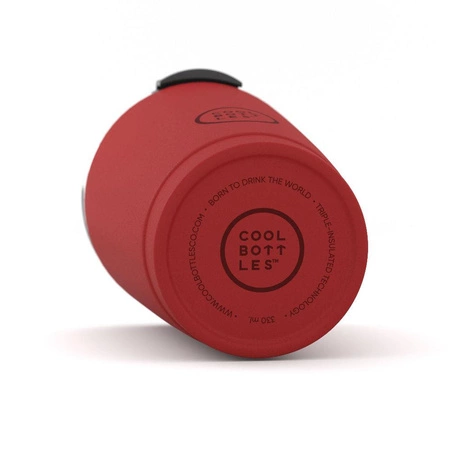 Cool Bottles Kubek termiczny 550 ml Triple cool Vivid Red