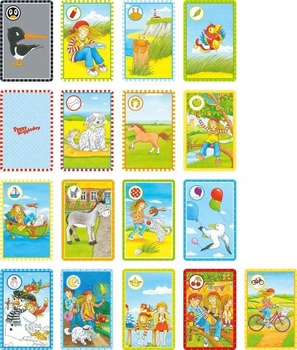 Czarny Piotruś z Peggy Diggledey 56822-Goki, gry pamięciowe