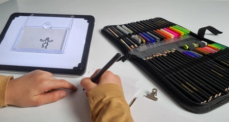 Buki tablet 3w1 z podświetleniem led do rysowania