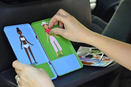 Gra magnetyczna The Purple Cow - Ubieranki