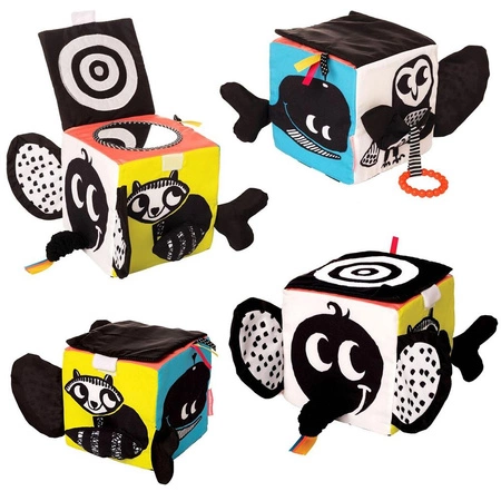 Miękka kostka Mira Wimmer Ferguson 217510-Manhattan Toy, zabawki dla niemowląt