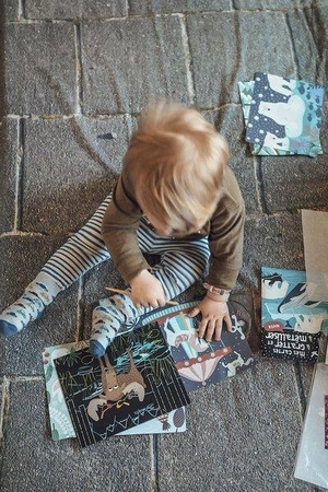 Auzou Wydrapywanka Zaczarowane zwierzątka 5+ 502375