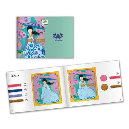 Zestaw ARTYSTYCZNE KORALIKI DOOKOŁA ŚWIATA DJ09474