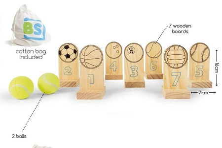 BS Toys, Rzucanie do celu - piłki