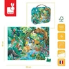 Puzzle w walizce Przygoda w kraju Inków 100 elementów 6+ Made in France, Janod