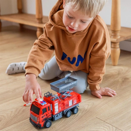 WOOPIE Zdalnie Sterowany Wóz Strażacki Podnośnik