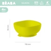 Beaba Silikonowa miseczka z przyssawką yellow