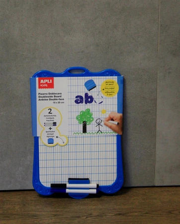 Dwustronna tablica suchościeralna Apli Kids