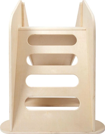 Drewniana zjeżdżalnia edukacyjna Żyrafa Small Foot 12424, zabawki do pokoju dziecka