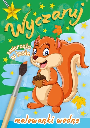 Wyczaruj zwierzęta w lesie malowanki wodne