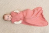 Lulujo Śpiworek Do Spania 6-12m 1.0 TOG Rose