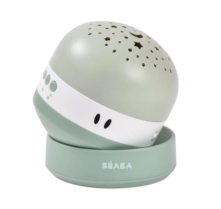 Beaba Projektor gwiazd z pozytywką i czujnikiem płaczu Pixie Sage green