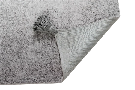 Lorena Canals Dywan bawełniany Degrade Dark Grey-Grey 120 x 160 cm