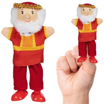 Pacynka na palec król 51527 Goki zabawa w teatrzyk odgrywanie ról