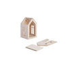 Domek dla lalek z magnesami, rozm S, naturalny, Babai