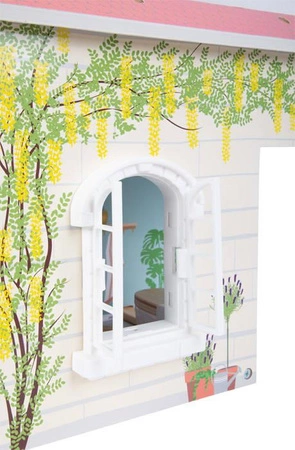 Miejska Willa-drewniany domek dla lalek-1227 Small Foot, domki dla lalek