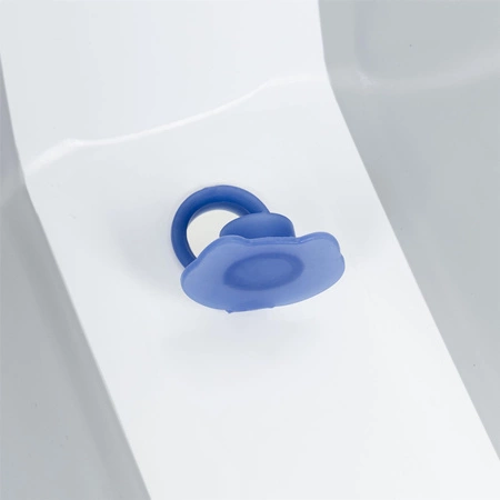 Wanienka dla dzieci wanna turystyczna składana odpływ szara