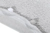 Lorena Canals Dywan bawełniany Bubbly Light Grey Ø 120 cm
