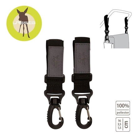 Lassig Casual Label Uniwersalne Zaczepy do Torby do Wózka 2 szt.