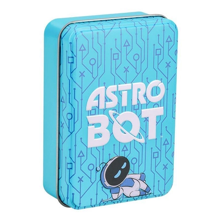 Astrobot Playing Cards in Tin / Astro Bot karty do gry w ozdobnej puszce