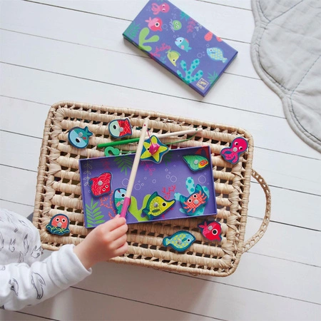 Gra drewniana WĘDKOWANIE W GŁĘBINACH DJ01653